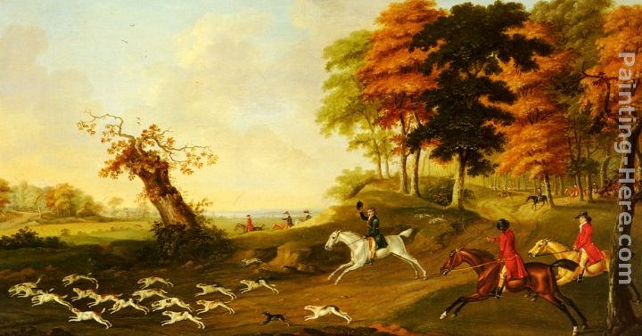 John Nost Sartorius Fox Hunting